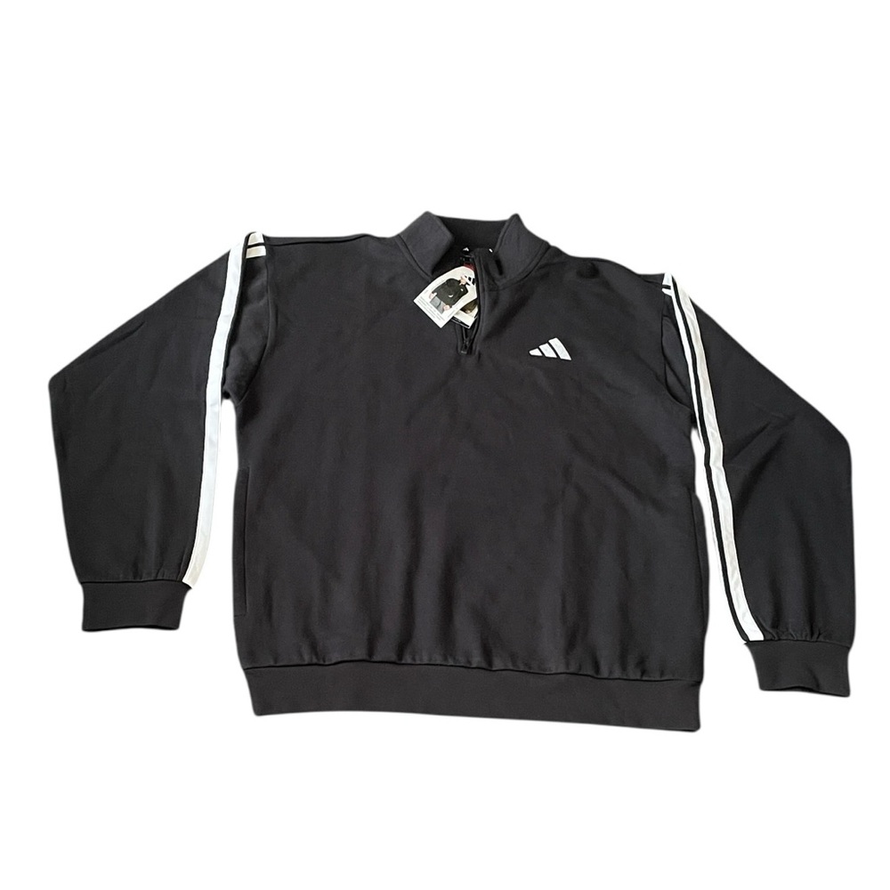 Adidas - Men’s Fleece 1/4 Zip Sweater Pullover